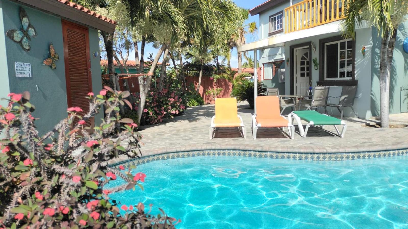 Aparthotel La Felicidad Aruba Oranjestad Esterno foto